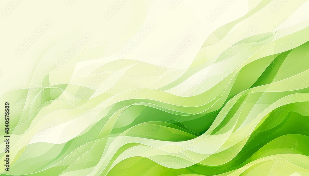 abstract background vector with green waves and soft light in the style of soft light abstract background vector with green waves and soft light in the style of soft light