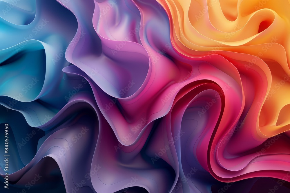 Obraz premium abstract background with waves