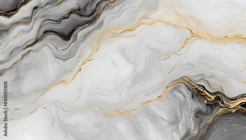 Obraz premium white marble background texture abstraction