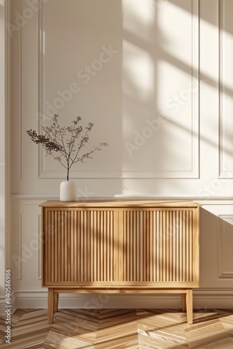 Mockup. Elegant Room Design.