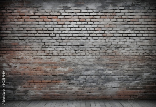 White brick wall background