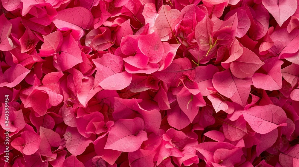 top view of bouquet arranged of bougainvillea flowers top view of bouquet arranged of bougainvillea flowers