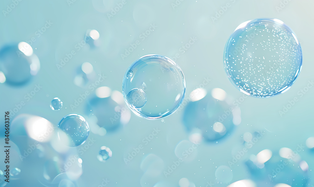 bubbles on blue bubbles on blue