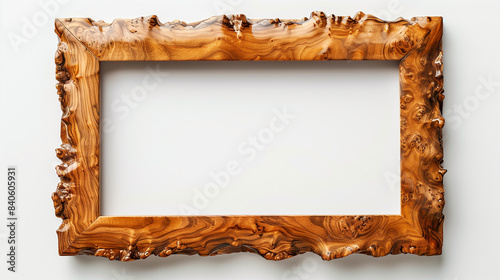 Karelian Birch Wooden Rectangular Picture Frame