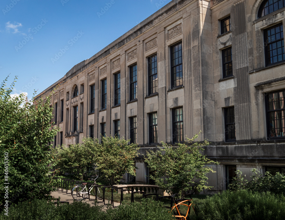 Fototapeta premium Givens Hall Washington University in St. Louis Old Architecture