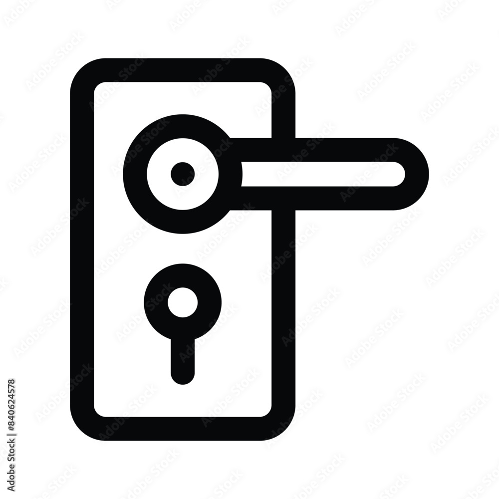 Door lock icon with high quality graphics, easy to use and download Door lock icon with high quality graphics, easy to use and download