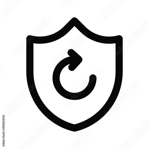 Get this amazing icon of security update in modern style