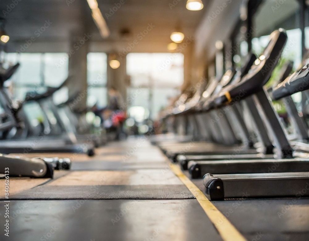 Naklejka premium Siłownia tło