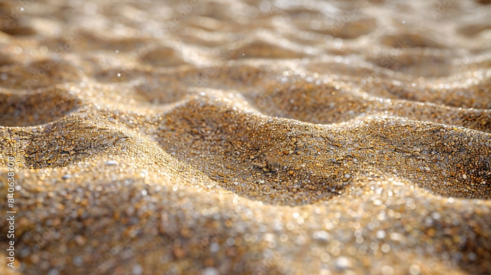 Top view of sand texture Top view of sand texture