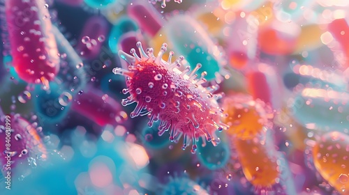 3D Modeling, A health researcher achieves parity in their probiotic formulations, ensuring each strain contributes equally to the overall effectiveness and stability of the product, benefiting