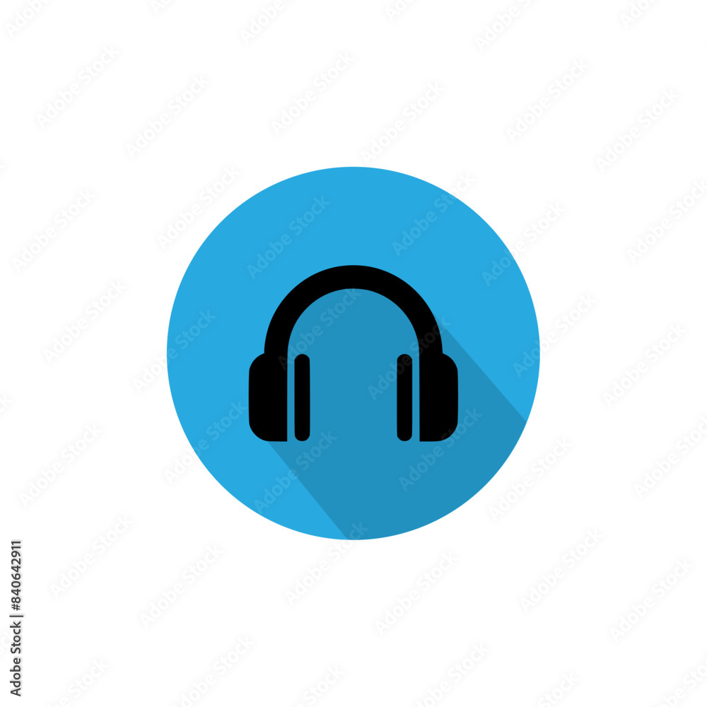 Headphone icon vector for web and mobile app Headphone icon vector for web and mobile app