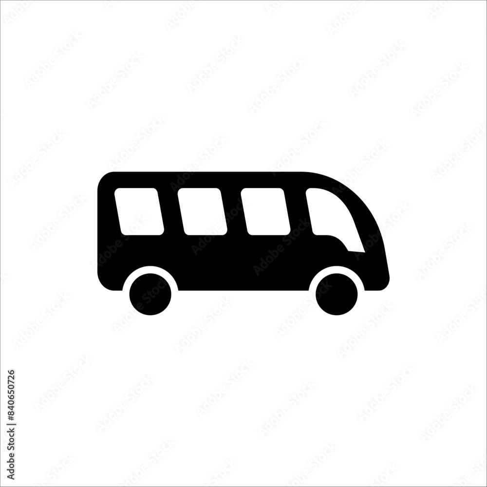 Bus icon. bus vector illustration for web design, isolated on white background. Bus icon. bus vector illustration for web design, isolated on white background.