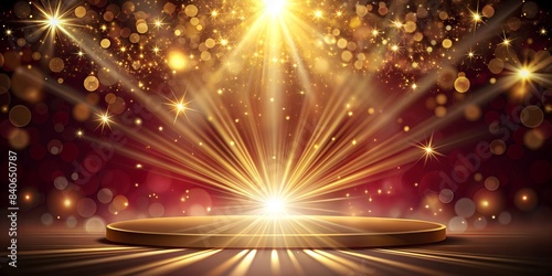 background, premium, unforgettable, product, presentation, bright, rays, glory, glow, bokeh, stars, success, Presentation, mock-up, banner, card, invitation, congratulation, star, space, burst, design