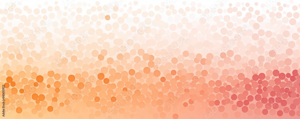 Dots in gradient color, in order from light to dark, top-down ...