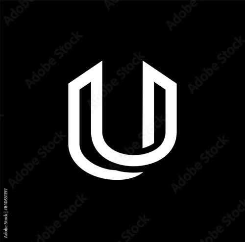 Letter U Logo Design Illustration vector eps format , suitable for your design needs, logo, illustration, animation, etc.