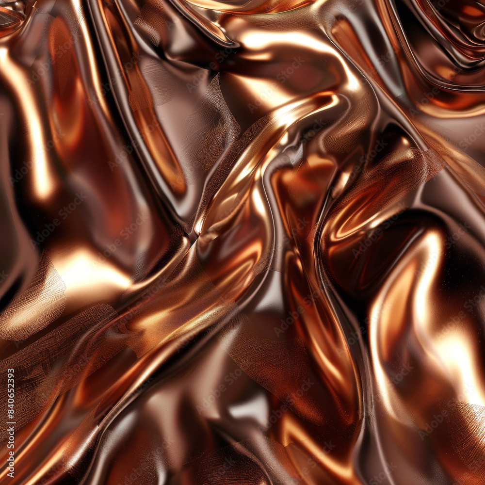 polished copper, reddish-brown hue and reflective surface. polished copper, reddish-brown hue and reflective surface.
