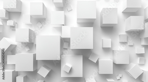 abstract background with cubes