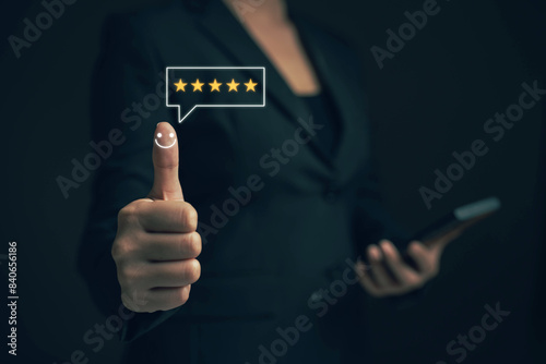 The after-service rating concept to assess the satisfaction of those receiving services.Collecting suggestions for improving service from customers