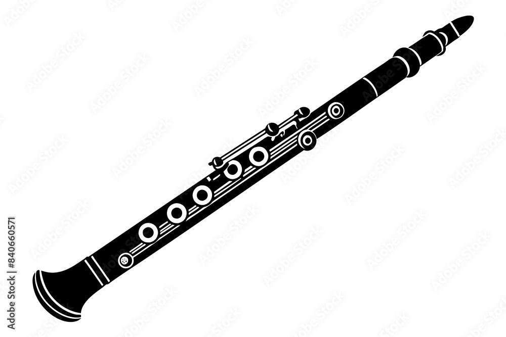 aria flute silhouette vector illustration aria flute silhouette vector illustration