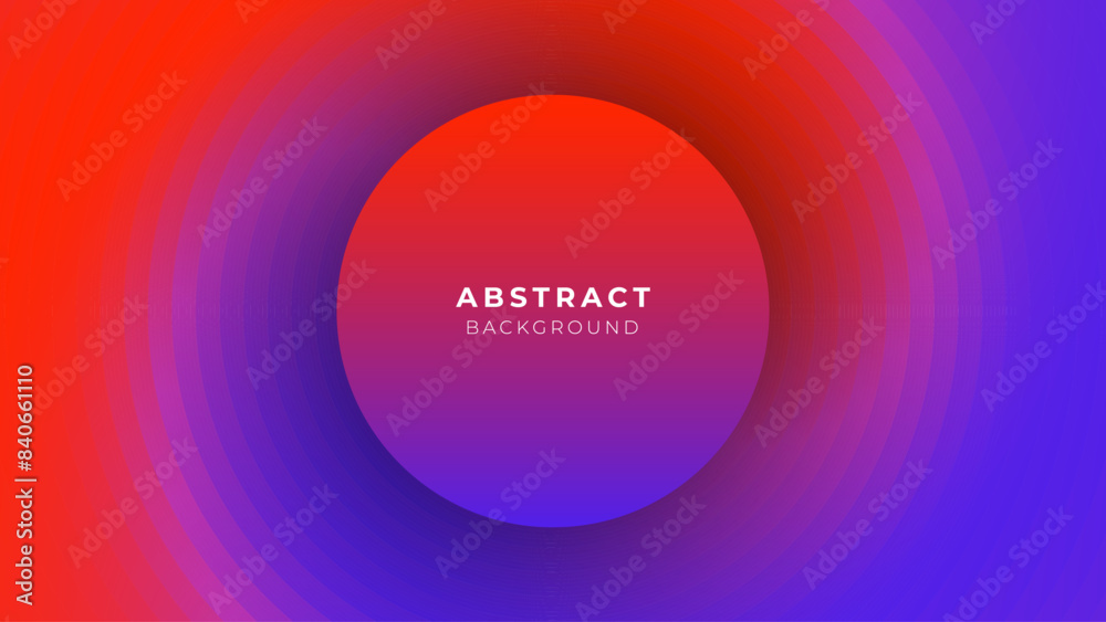 Modern Circle Red and Blue Gradient Abstract Background Modern Circle Red and Blue Gradient Abstract Background