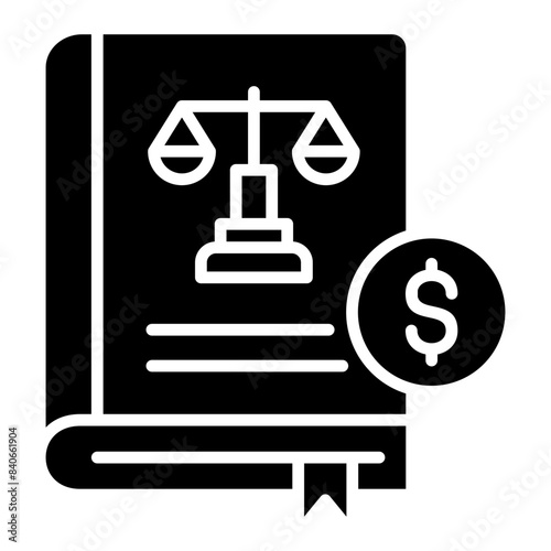 Rule Book  Icon Element For Design