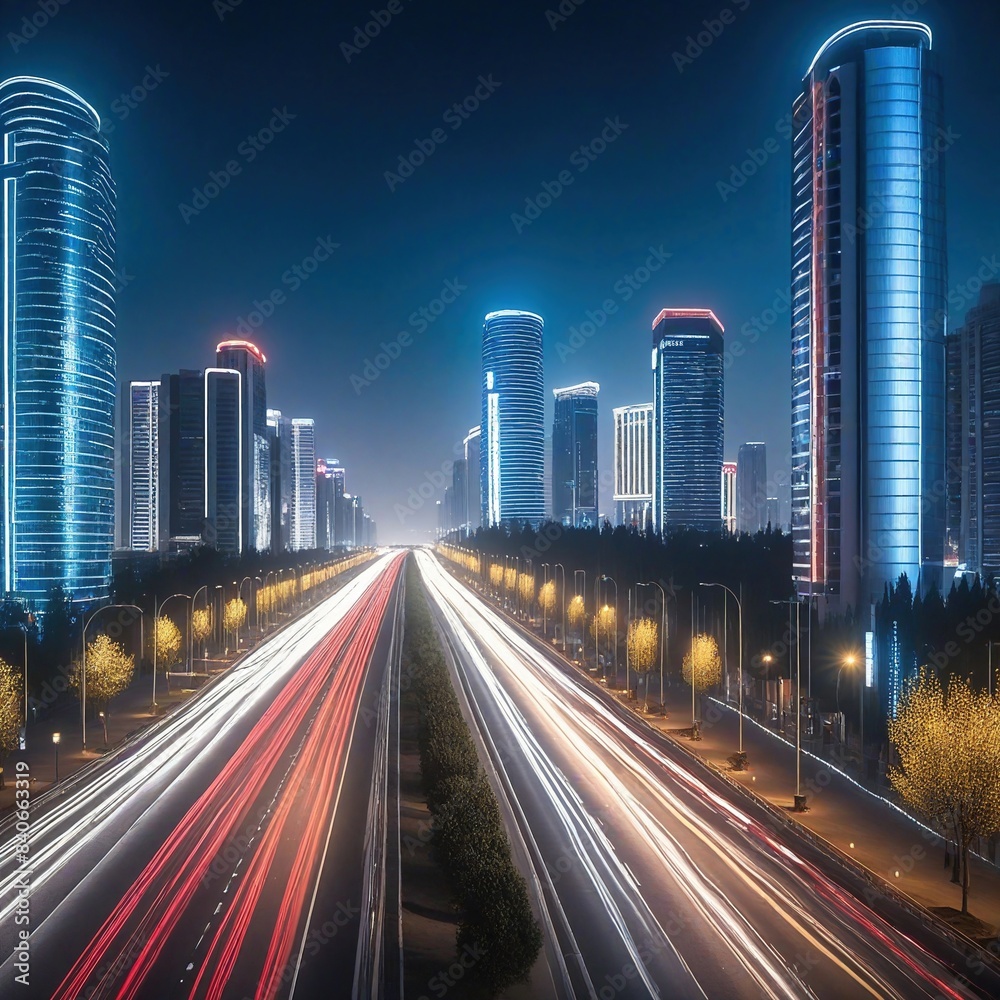 Obraz premium Background of technological concepts