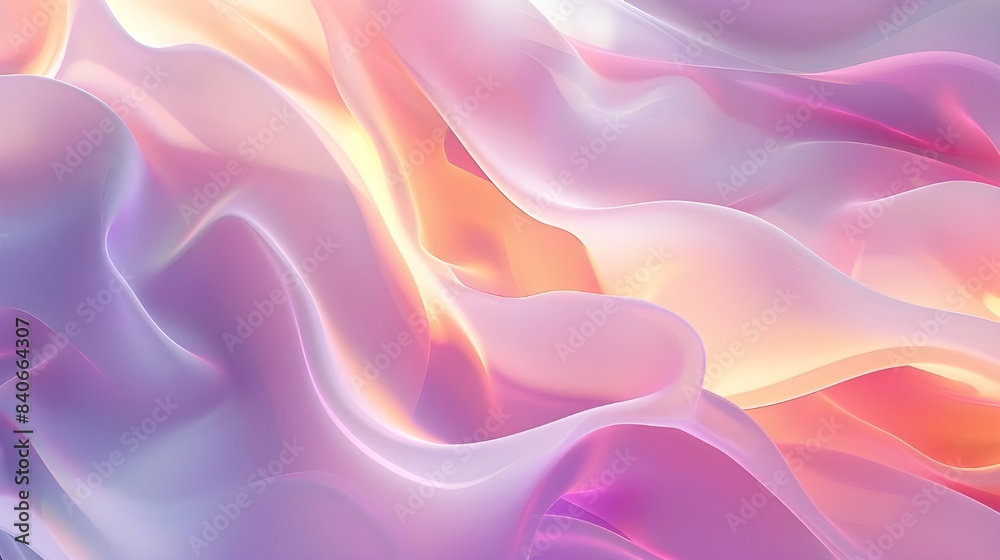Soothing Abstract Waves pastel color background. groovy style Soothing Abstract Waves pastel color background. groovy style