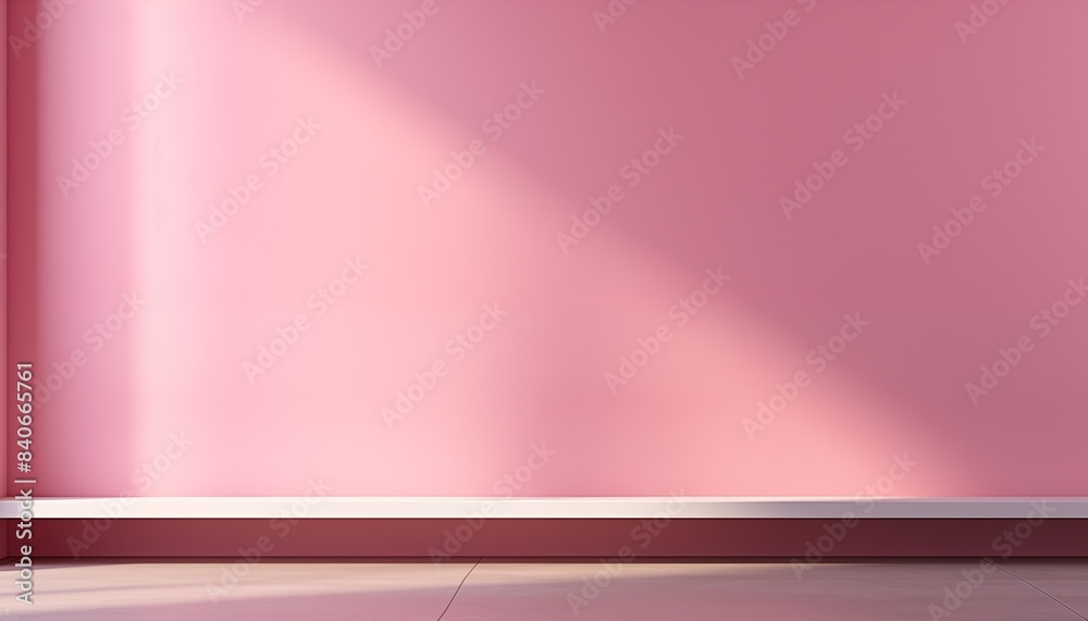 pink room with a wall and a floor pink room with a wall and a floor