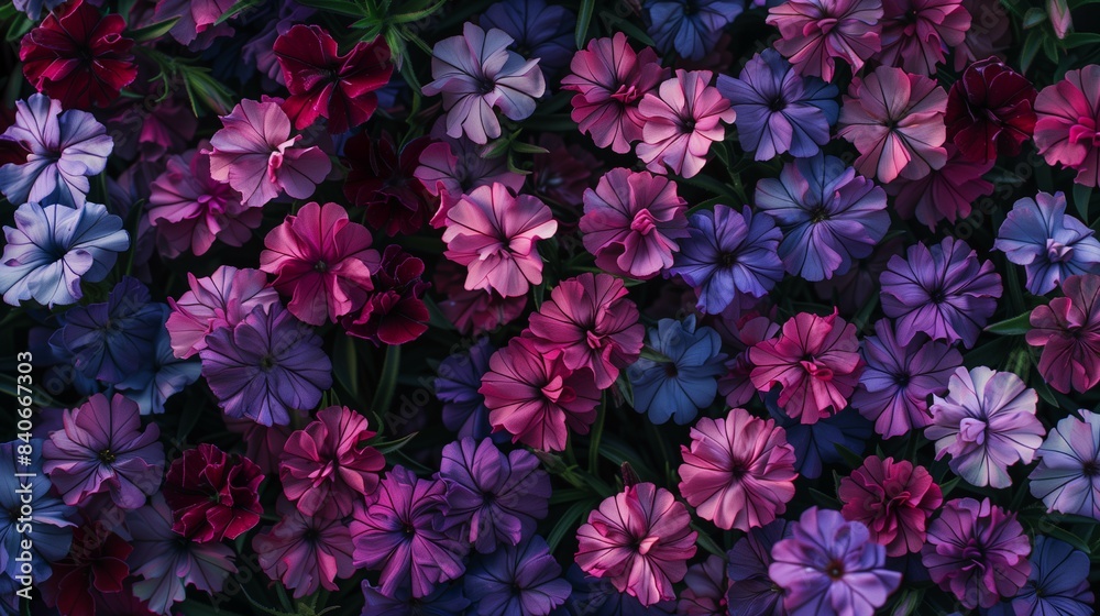 bouquet arranged of sweet william flowers