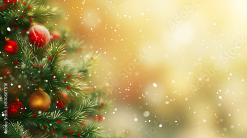 Yuletide Nougat with Soft Focus Christmas Ambiance