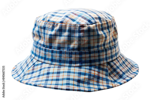 bucket hat isolated on a transparent background