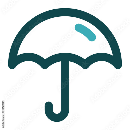 umbrella icon for illustration