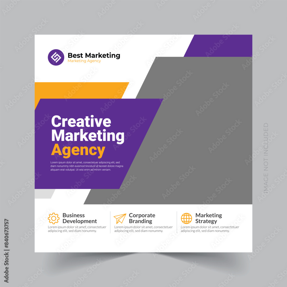 Digital business marketing social media post and web banner template eps
Digital business marketing social media post and web banner template eps