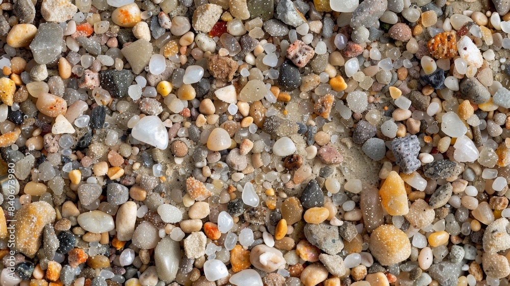 A closer look at the sand reveals a variety of textures from fine and powdery grains to co and granular pieces all blending together to create a gritty and uneven landscape A closer look at the sand reveals a variety of textures from fine and powdery grains to co and granular pieces all blending together to create a gritty and uneven landscape