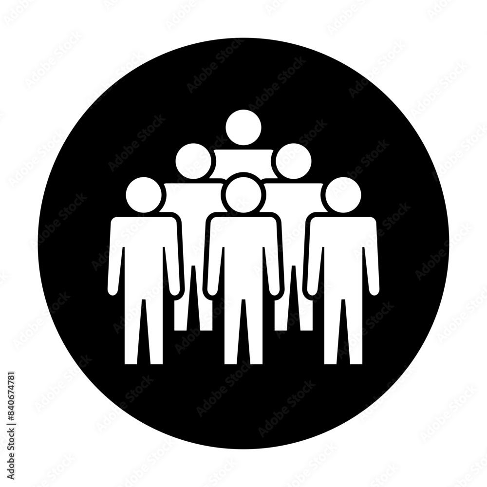 Symbol, ikona ludzi. Plik wektorowy. Symbol, ikona ludzi. Plik wektorowy.