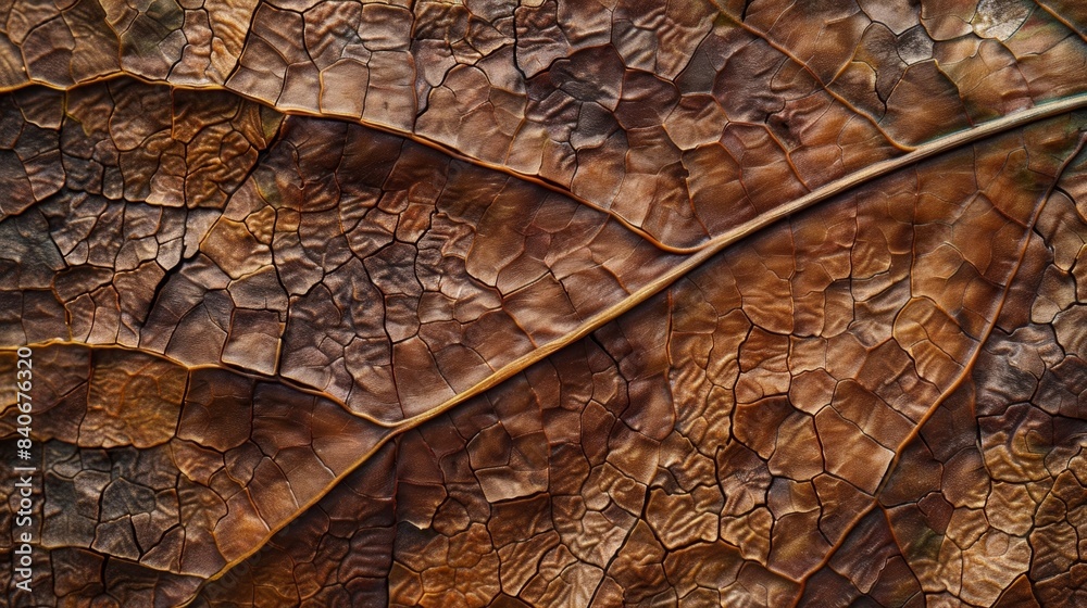 Leaves Ridges Smooth and waxy patches broken up by rough uneven ridges giving the ...