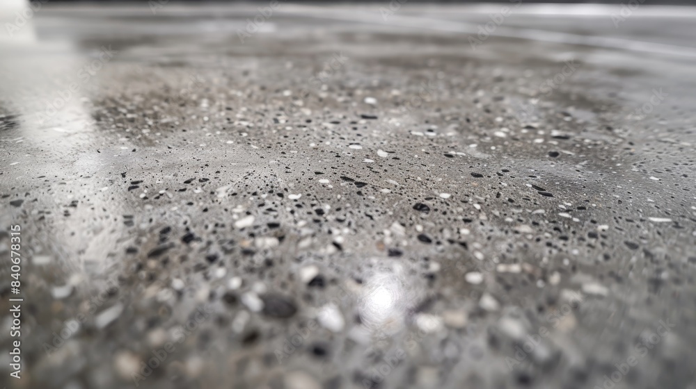 The polished surface of concrete appears almost pristine with a beautiful and understated quality. However tiny speckles of aggregate peek through the surface adding a touch of rawnes