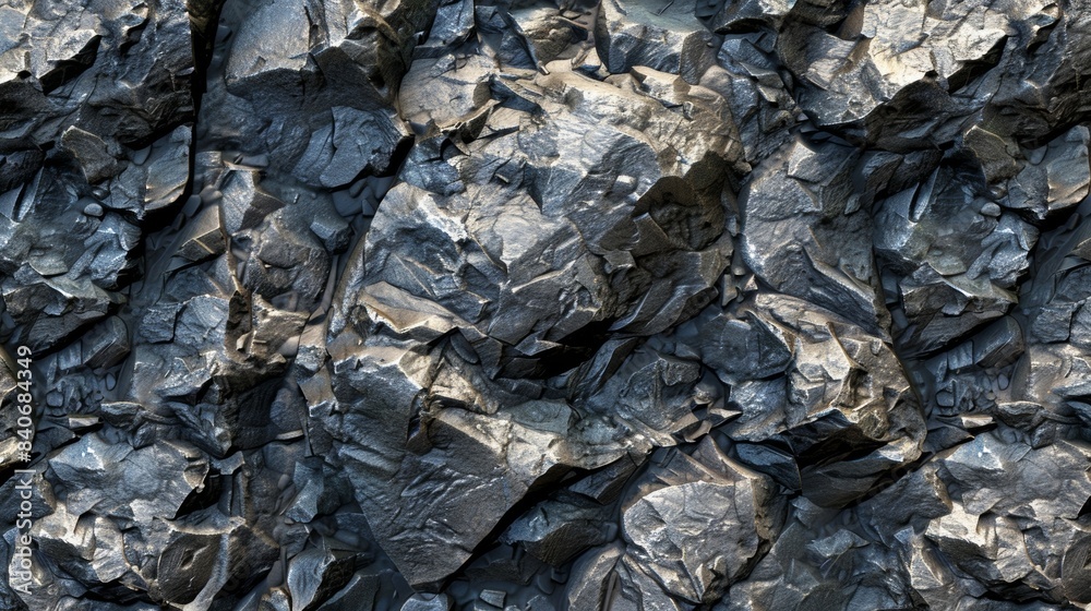A craggy and rough texture with deep crevices and sharp edges giving the impression of a rocky terrain A craggy and rough texture with deep crevices and sharp edges giving the impression of a rocky terrain