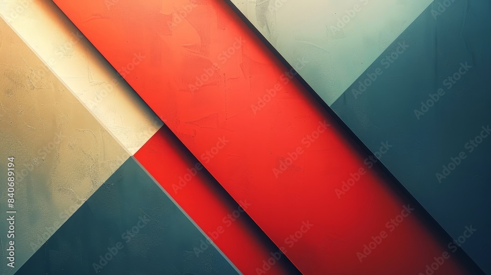 A colorful abstract design with red and blue stripes A colorful abstract design with red and blue stripes