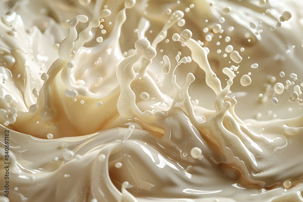 Rich whipped cream or white chocolate texture with a glossy sheen. Creamy texture. Rich whipped cream or white chocolate texture with a glossy sheen. Creamy texture.