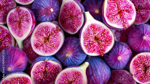 Figs with vibrant colors