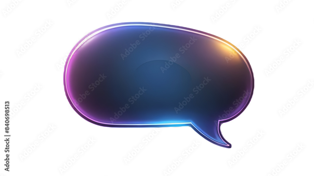 Please create an icon of a chat bubble with a transparent background. Please create an icon of a chat bubble with a transparent background.
