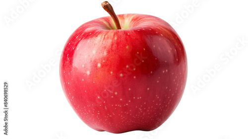 red apple isolated on png white 