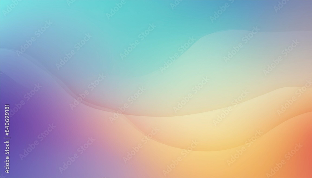 Colorful Abstract Blur Wave Background