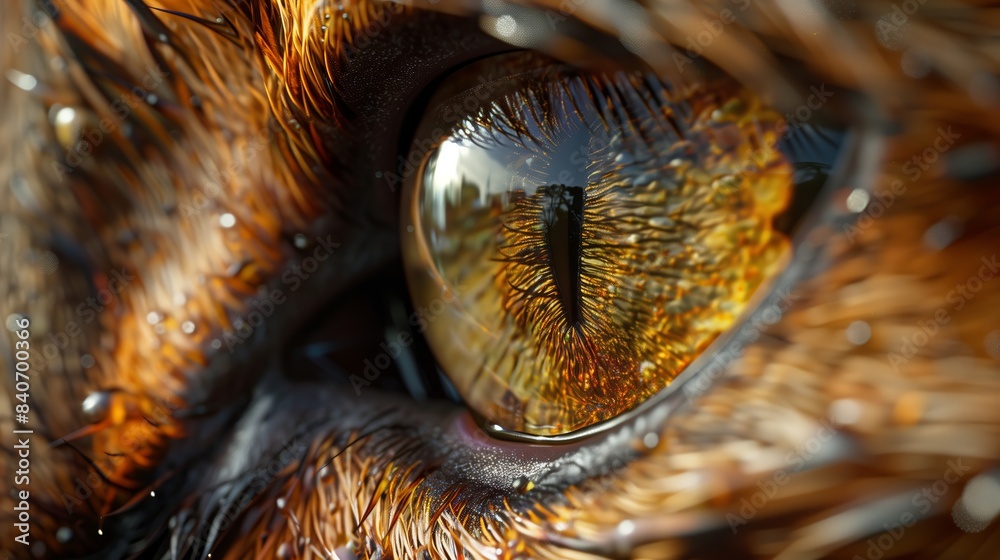 Cat eye macro shot. Cat portrait close up, only eye crop. looking to the top, cat in light brown looking forward. Cat eye macro shot. Cat eye macro shot. Cat portrait close up, only eye crop. looking to the top, cat in light brown looking forward. Cat eye macro shot.