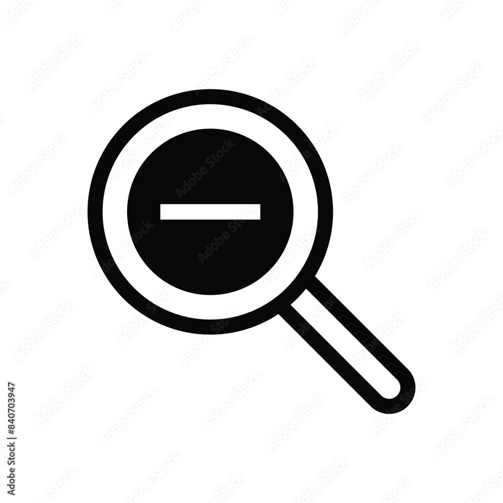 computer mouse cursor zoom out, magnifying glass, click select pointer outline and black fill computer mouse cursor zoom out, magnifying glass, click select pointer outline and black fill