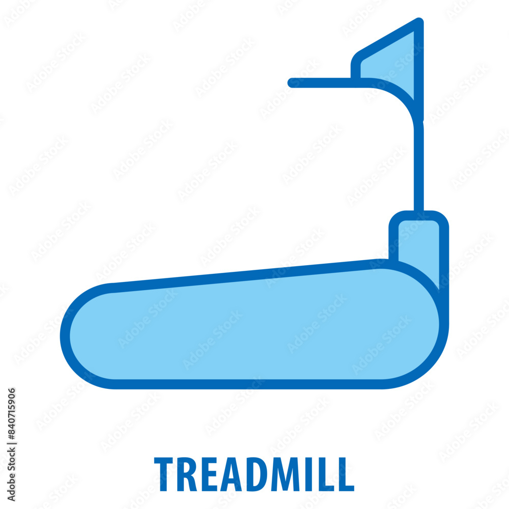 Treadmill Icon simple and easy to edit for your design elements Treadmill Icon simple and easy to edit for your design elements