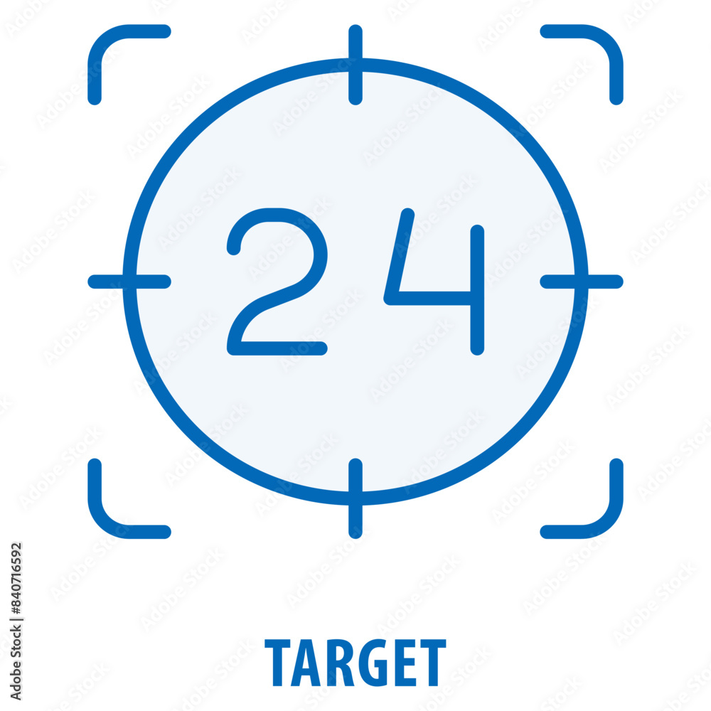 Target Icon simple and easy to edit for your design elements Target Icon simple and easy to edit for your design elements