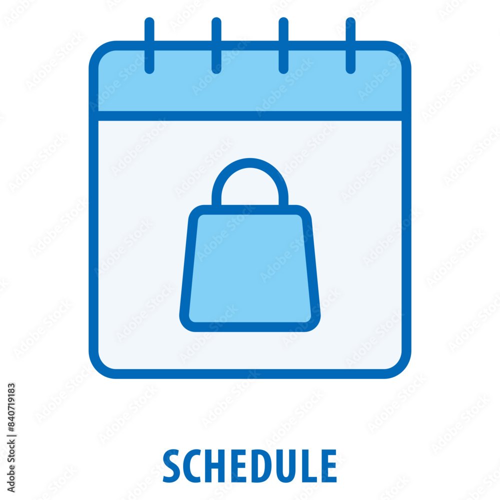 Schedule Icon simple and easy to edit for your design elements Schedule Icon simple and easy to edit for your design elements