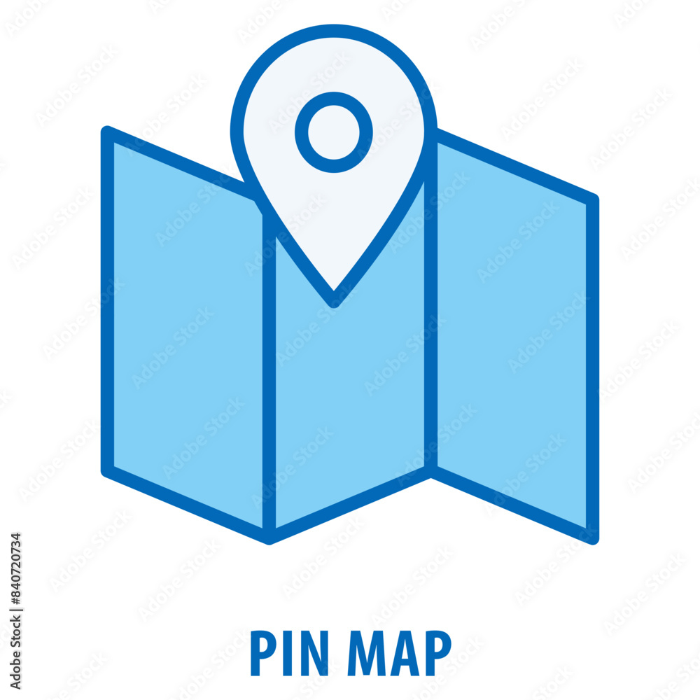 Pin Map Icon simple and easy to edit for your design elements Pin Map Icon simple and easy to edit for your design elements